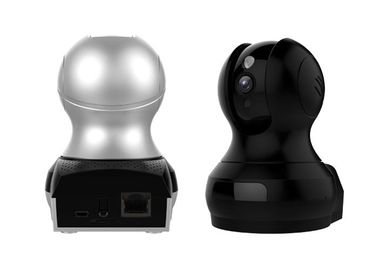 Kamera Keamanan Inframerah Nirkabel Putih Abu-abu 2.4G WIFI Untuk Toko / Kantor / Rumah