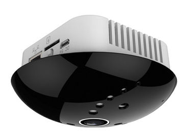 Panoramic Wireless Wifi Kamera Keamanan Rumah Untuk Perekam Video Iphone / Mac / Android