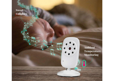 Video Nirkabel Inframerah Monitor Bayi Remote Pan Tilt Zoom Pengingat Jam Alarm