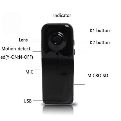 960P Wifi Kamera Tersembunyi Perekam Audio Perekam Suara Webcam PC
