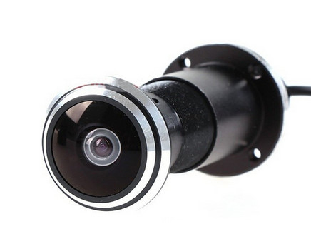 1080 P 4 IN 1 AHD TVI CVI CVBS analog kamera mini 1.78mm lensa Fisheye kamera cctv keamanan rumah untuk pintu