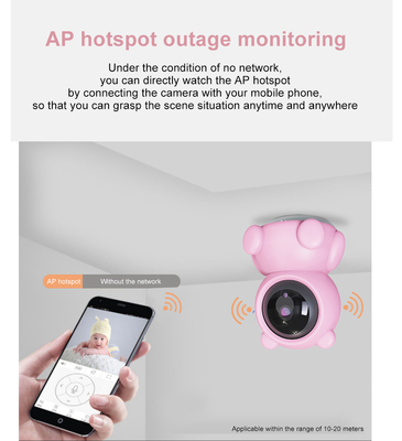 Al Wireless IP Monitoring Camera AP Hotspot Dengan Koneksi WiFi